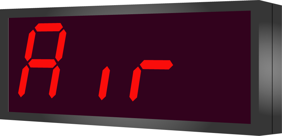 LED clock with temperature display and Alarms